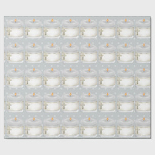 Papel De Presente Christening Candles