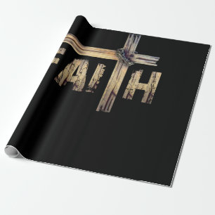 Papel De Presente Christian Faith & Cross - Christian Faith