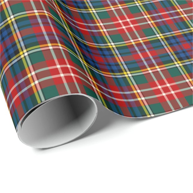 Papel De Presente Christie Clan Tartan (Ponta do rolo)