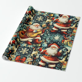 Papel De Presente Christmas Elegance n33