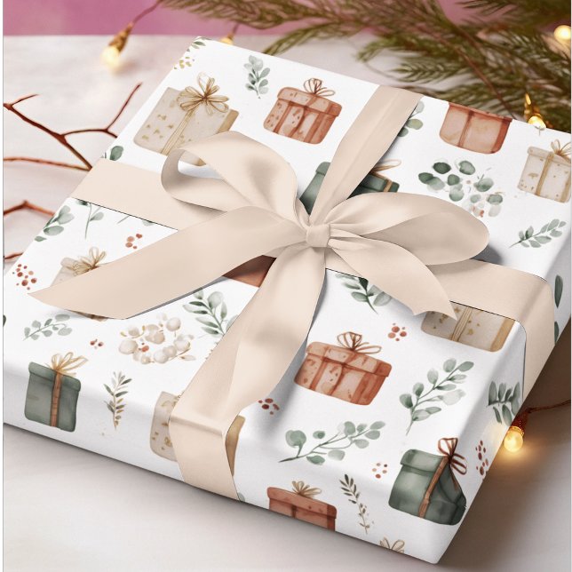 Papel De Presente Christmas Gifts Wrapping Paper (Criador carregado)