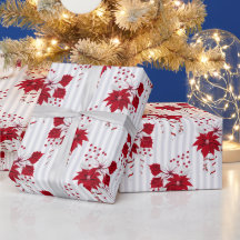 Christmas Peppermint | Candy Cane Poinsettia Holly