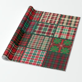 Papel De Presente Christmas Plaid