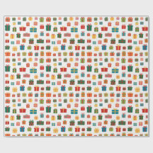 Christmas Presents And Colourful Gifts Packaging