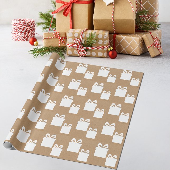 Papel De Presente Christmas Presents Gifts Wrapping Paper (Criador carregado)