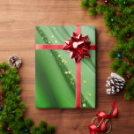 PAPEL DE PRESENTE CHRISTMAS VERDE E DOURADO ABSTRATO<br><div class="desc">CHRISTMAS VERDE E DOURADO ABSTRATO</div>