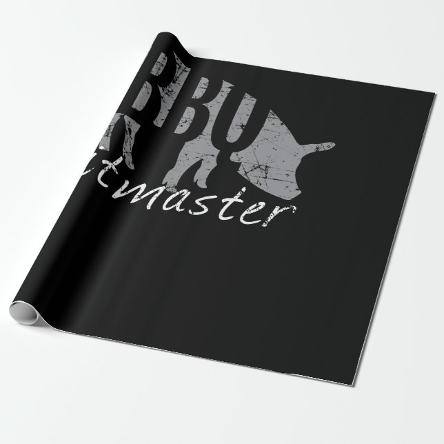 Papel De Presente Churrasco | CHURRASCO Pitmaster Pig Grill Fars Day (Desenrolado)