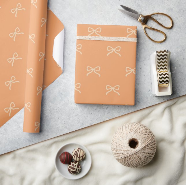 Papel De Presente Chuva de Bebê Menina Tendência Preppy Padrão de La (Artesanato)