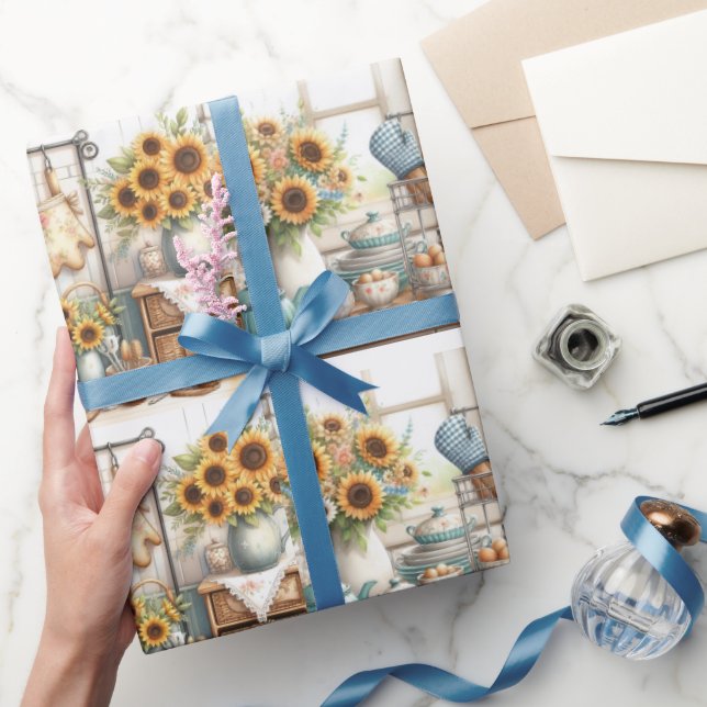Papel De Presente Chuva de Presentes para a Cozinha para Chá de Noiv (Presentear)