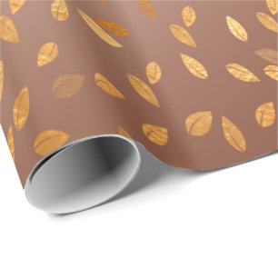 Papel De Presente chuva do ouro