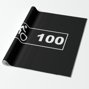 Papel De Presente Ciclismo - Corrida do Século 100