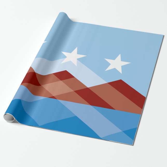 Papel De Presente Cidade de Peoria (Arizona) (Desenrolado)
