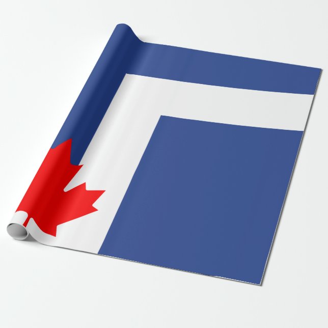 Papel De Presente Cidade de Toronto (Canadá) (Desenrolado)