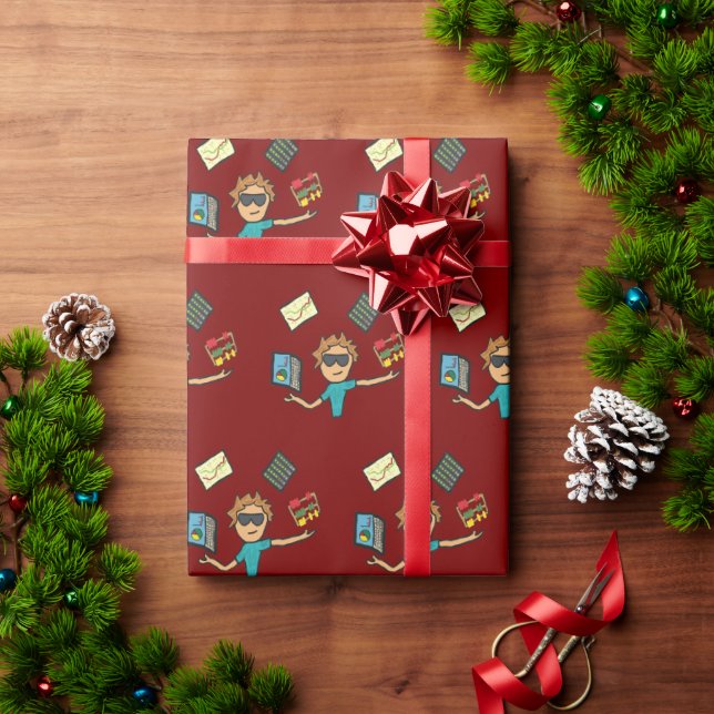 Papel De Presente Ciência de Dados (Presente de Natal)
