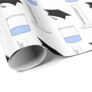 Papel De Presente Cilindro Graduado de Boné de Formatação Científica