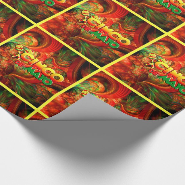 Papel De Presente Cinco de Mayo (Ponta)