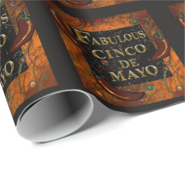 Papel De Presente Cinco de Mayo