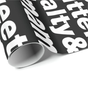 Papel De Presente Cinco gostos básicos