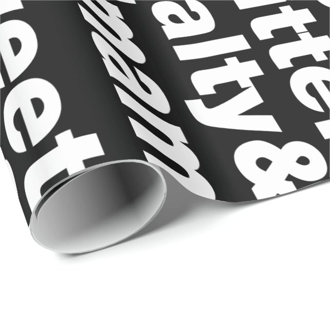 Papel De Presente Cinco gostos básicos (Ponta do rolo)