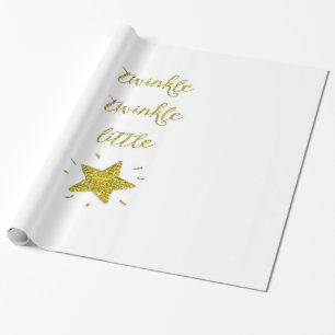 Papel De Presente Cintilação