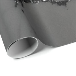Papel De Presente Cinza de Lux de Pedra de Pedra do Mármaco com Graf