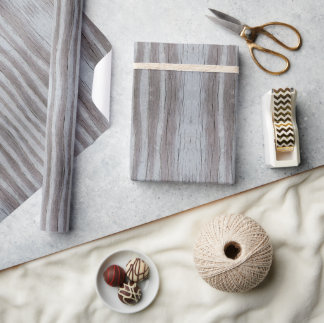 Papel De Presente Cinza De Madeira Negra Cinza Vertical