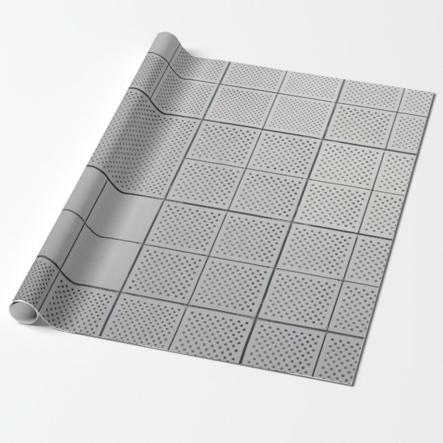Papel De Presente Cinza digital (Desenrolado)