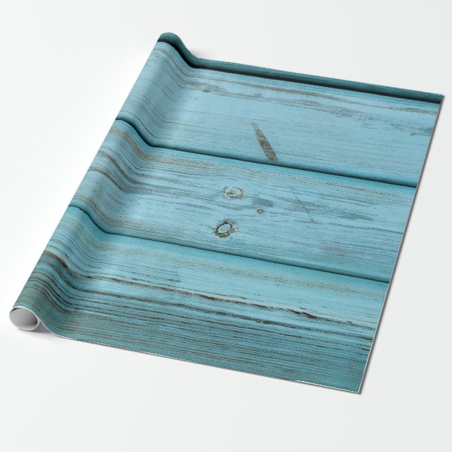 Papel De Presente Cinza e painel de madeira castanha (Desenrolado)
