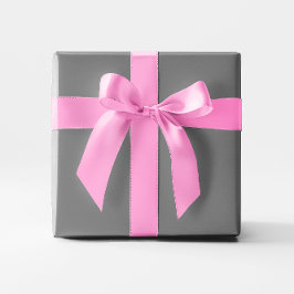 Papel De Presente Cinza Escuro