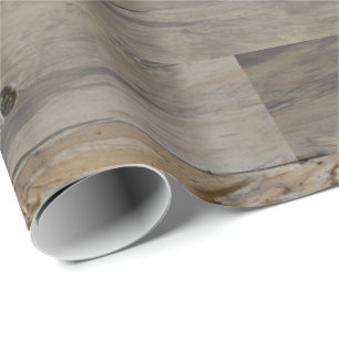Papel De Presente Cinza Industrial Marrom Madeira Rústica Casamento 