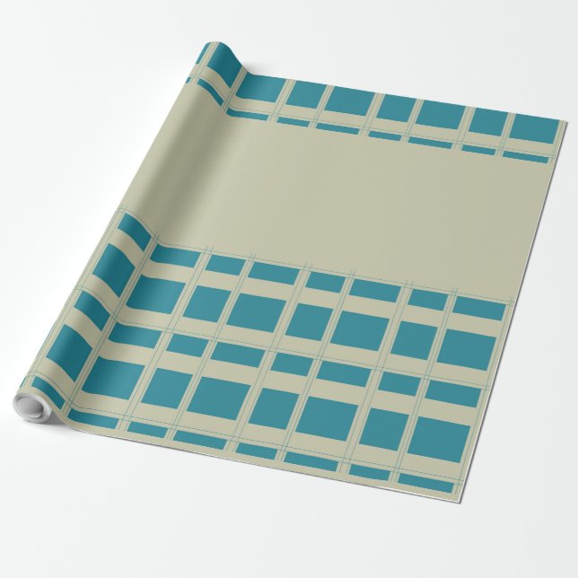 Papel De Presente Cinzas e blocos de tartaruga (Desenrolado)