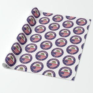 Papel De Presente circle design,