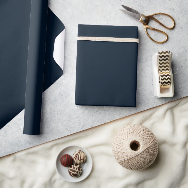 Papel De Presente círculo azul (Artesanato)