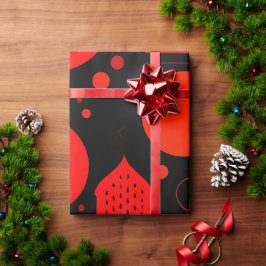 Papel De Presente Círculo gráfico de movimento Padrão Geométrico Ver