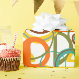 Papel De Presente Círculos, Círculos