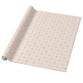 Papel De Presente Círculos cor-de-rosa Rosa empoeirado empoeirado co