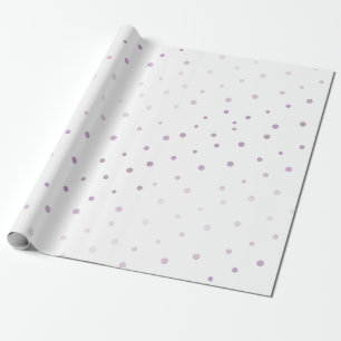 Papel De Presente Círculos de Lavanda