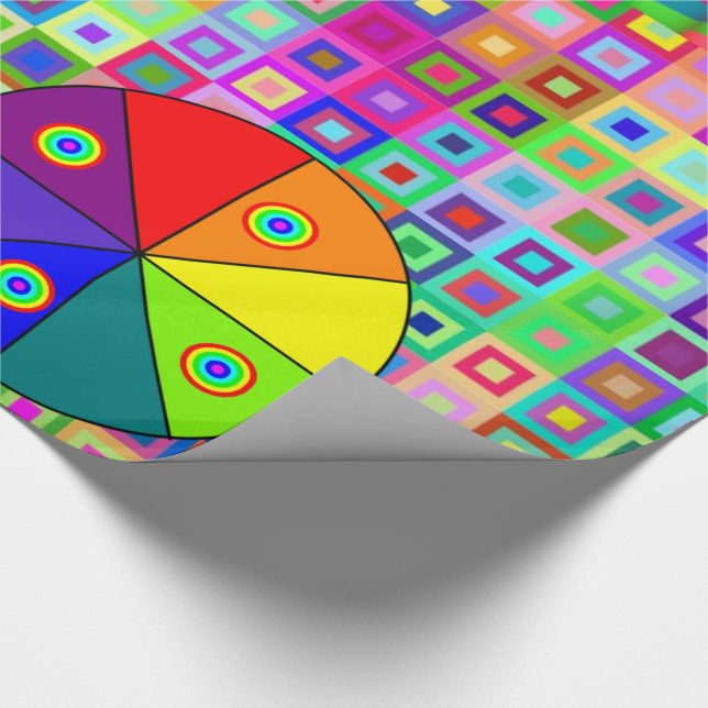 Papel De Presente Círculos de papel de enrolamento (Ponta)