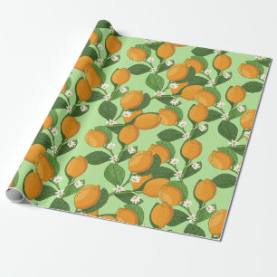 Papel De Presente Citrino