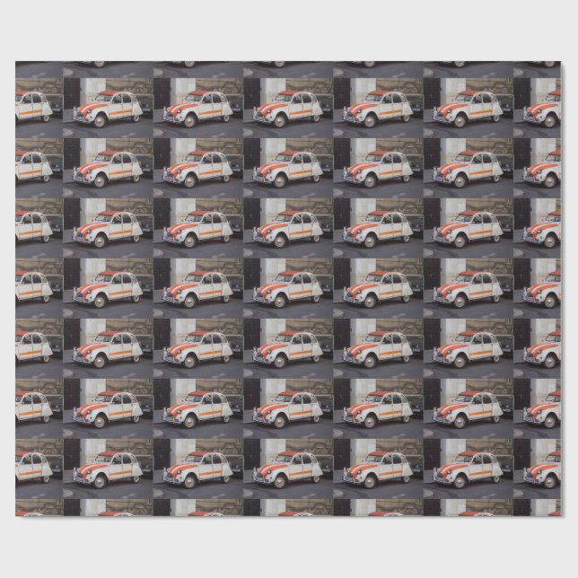 Papel De Presente Citroën 2 CV Spot (Aberto)