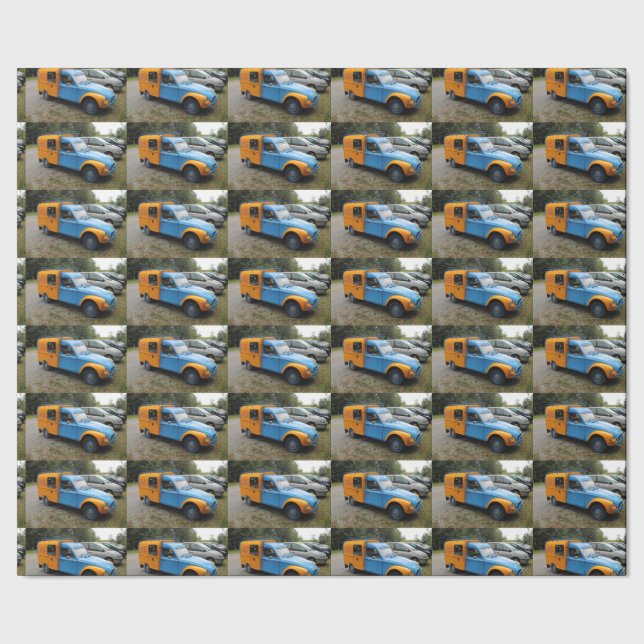 Papel De Presente Citroen Diane (Barra)