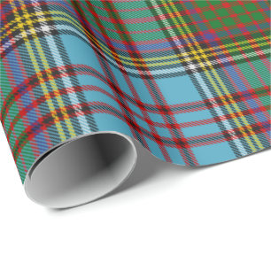 Papel De Presente Clan Anderson Tartan Wrapping Paper