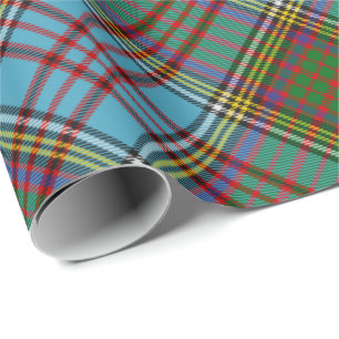 Papel De Presente Clan Anderson Tartan Wrapping Paper