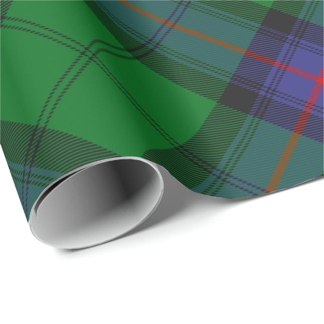 Papel De Presente Clan Armstrong Tartan Wrapping Paper (Ponta do rolo)