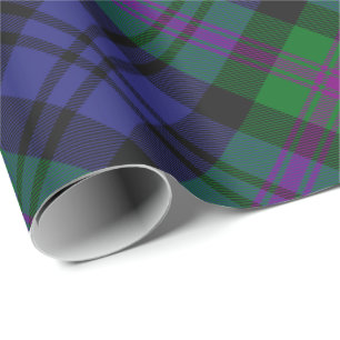 Papel De Presente Clan Baird Tartan