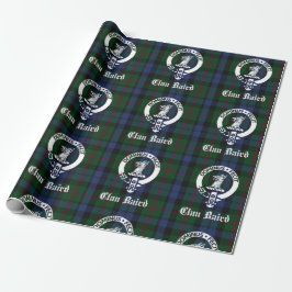 Papel De Presente Clan Baird Tartan Crest Wrappaper