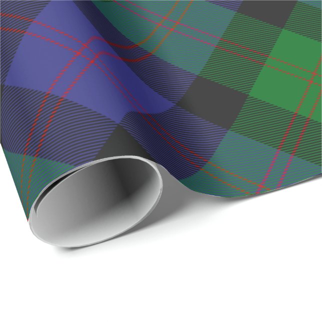 Papel De Presente Clan Blair Tartan Wrapping Paper (Ponta do rolo)