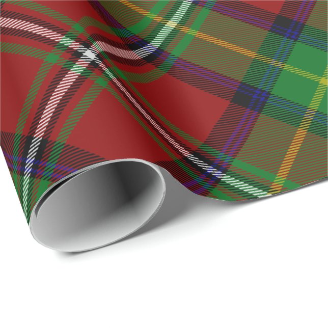 Papel De Presente Clan Boyd Tartan (Ponta do rolo)