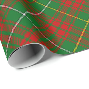 Papel De Presente Clan Bruce Hunting Tartan