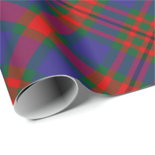 Papel De Presente Clan Carnegie Tartan